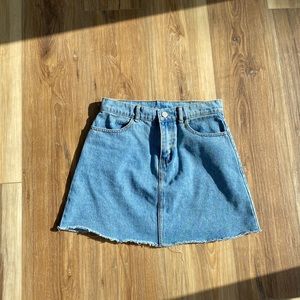 brandy melville denim skirt